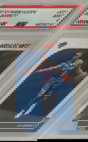 2019 Panini Hoops RJ Barrett PSA 9