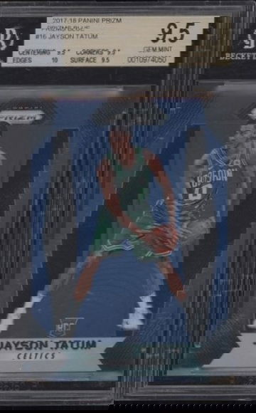 2017 Prizm Jayson Tatum blue