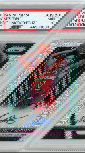 2018 Panini prizm Collin sexton MOJO auto