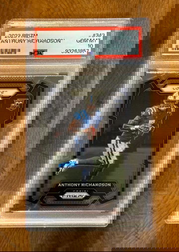 2023 Panini Prizm #343 Anthony Richardson RC PSA 10 Gem Mint