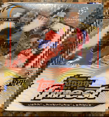 2020-21 Topps Finest UEFA Champion's League  Hobby Box