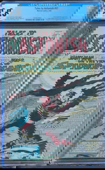 Tales to Astonish CGC 9.8 WHITE 