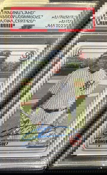 Jasson Dominguez Auto Authentic