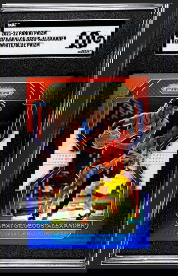 Shai Gilgeous-Alexander SGC 10 red/white/blue Prizm