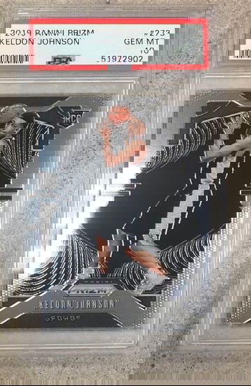 2019-20 Keldon Johnson Prizm Psa 10
