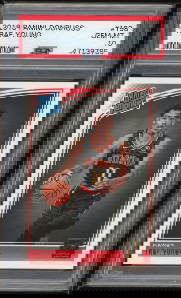 2018 Panini Donruss Trae Young PSA 10