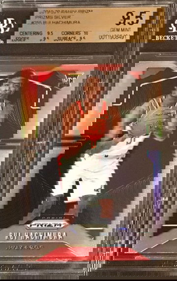 2019-20 Prizm - Rui Hachimura - Silver Prizm Rookie - GEM+ - BGS 9.5