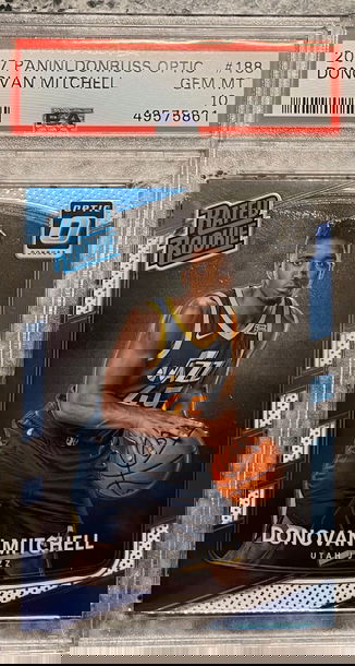 2017 Optic Donovan Mitchell RC PSA 10