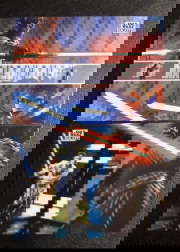 2025 TOPPS STAR WARS CHROME GALAXY  ONE LAST LESSON & AVENGE MY MASTER MAUL