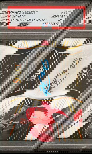 2018 Panini Select XRC Mystery Auto Redemption Kyler Murray PSA 10