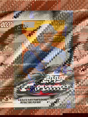 Topps 2022 Chrome Baseball Hobby Lite Box  - IN-HAND SHIPS NEXT DAY