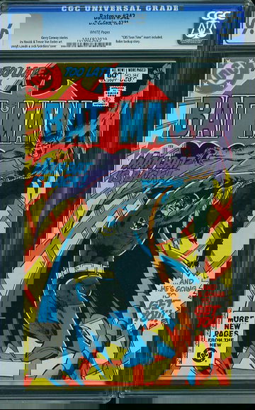 BATMAN #342, CGC 9.6 NM+