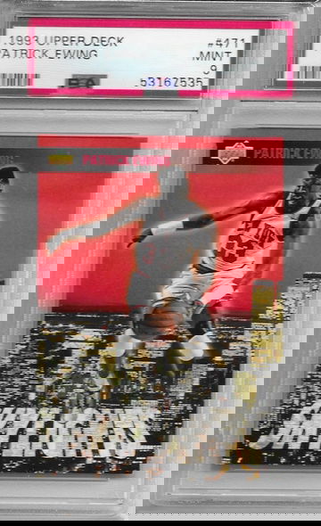 1993 Upper Deck SkyLights Patrick Ewing PSA 9