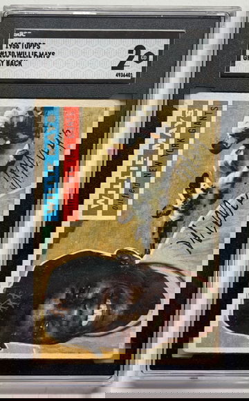 1956 Willie Mays #130 SGC 2