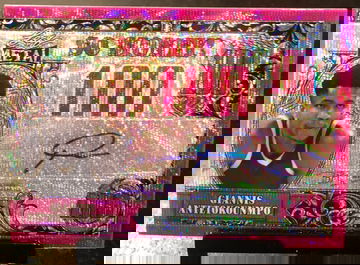 Giannis Antetokounmpo 2022 Leaf Metal Basketball Auto /20!