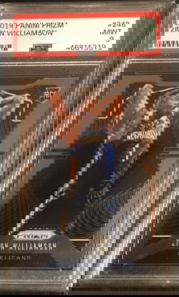 2019-20 Prizm - ZION WILLIAMSON - Rookie - PSA 9