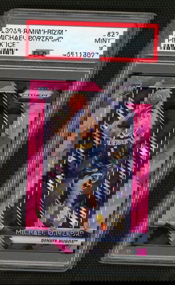 Michael Porter Jr 2018 Panini Pink Ice Prizm Rookie PSA 9