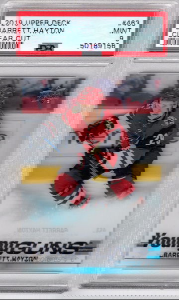 2019 Barrett Hayton Young Guns Clear Cuts RC Coyotes 