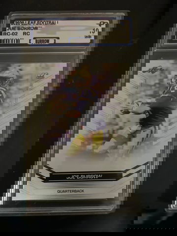 2020 Leaf Football Joe Burrow Rookie 