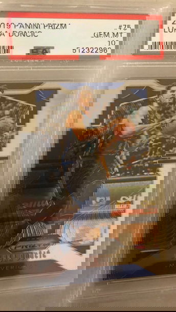 2019-20 Prizm Luka Doncic PSA 10 #75 2nd Second Year Rookie RC ROY
