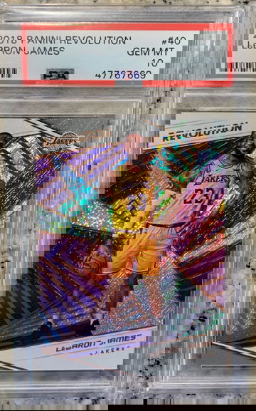 2018 Panini Revolution Lebron James PSA 10