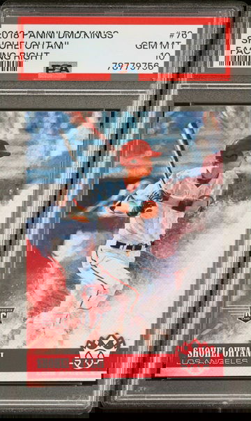 2018 Diamond Kings Facing Right Shohei Ohtani #76 PSA 10