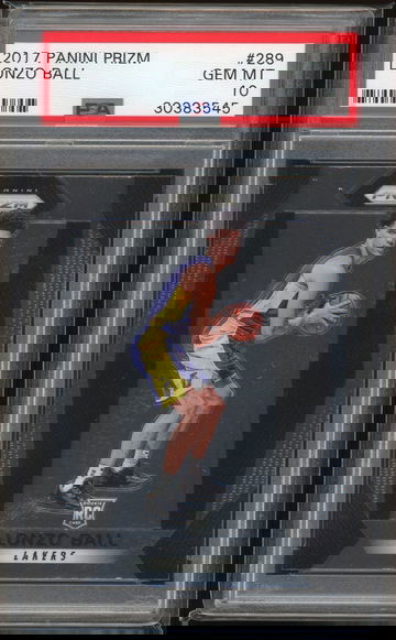 2017 Panini Prizm Lonzo Ball PSA 10