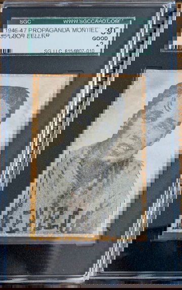 1946-47 Propagandas Montiel Bob Feller SGC 2