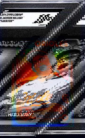 2024 Topps Chrome Jackson Holliday #88 RC Image Variation SGC 10