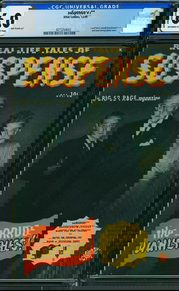 SUSPENSE #1, CGC 6.0 FN