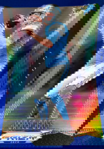 2024 Panini Prizm Deca Football Jared Goff Blue /149 #100