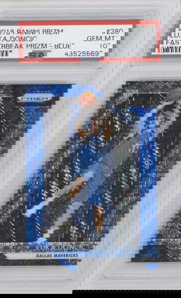 Luka Doncic Blue Fast Break