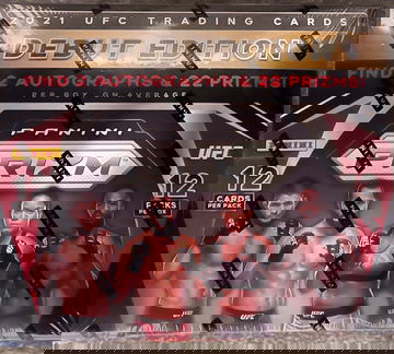 2021 UFC Prizm Hobby Box Factory Sealed Unopened 