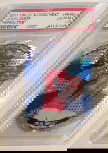 2011 Finest Atomic Rookies Refractor PSA 10 GEM MINT