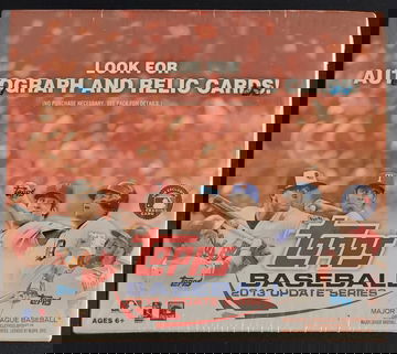 2013 Topps Update Series Retail Box 24 Packs Christian Yelich Nolan Arenado Rendon Cole RC