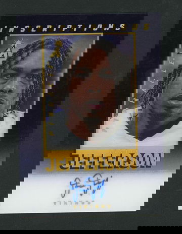 2022 Panini Pinnacle Inscriptions Justin Jefferson #PI-JJ Auto