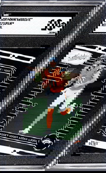 2024 Panini Absolute #112 Bo Nix Retail SGC 10