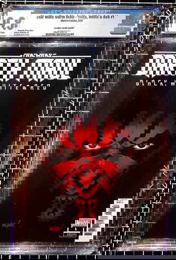 StarWars Darth Maul-Black,White and Red #1 CGC 9.8