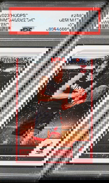 2023-24 NBA Hoops JAIME JAQUEZ JR. RC WINTER Rookie PSA 10 GEM MINT Miami Heat