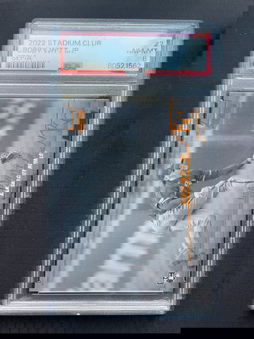 2022 Stadium Club Bobby Witt Jr. Sepia PSA 8