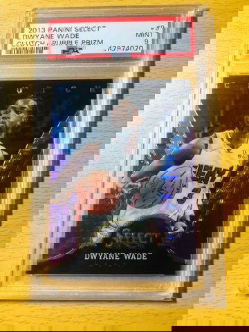 2013 Select Purple Clutch Dwyane Wade