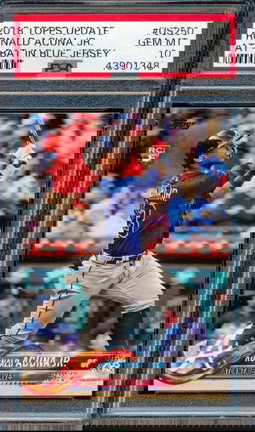 2018 Topps Update #US250 Ronald Acuna Jr RC PSA 10