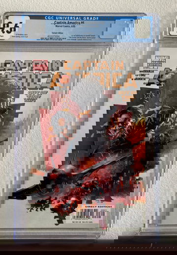 Captain America #6 Variant Edition CGC 9.6