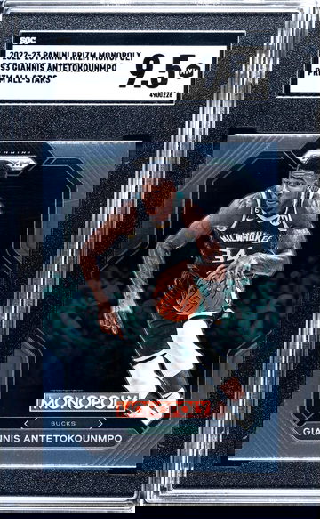 2022-23 Panini Prizm Monopoly #PS3 Giannis Antetokounmpo Prizm All-Stars SGC 9.5