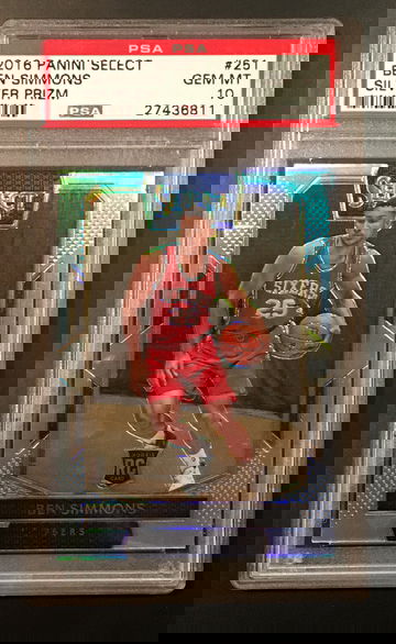 Ben Simmons Select Courtside Silver Rookie PSA 10 (Pop 55)