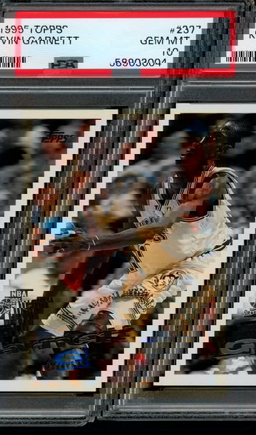 1995 Topps #237 Kevin Garnett PSA 10 Gem Mint