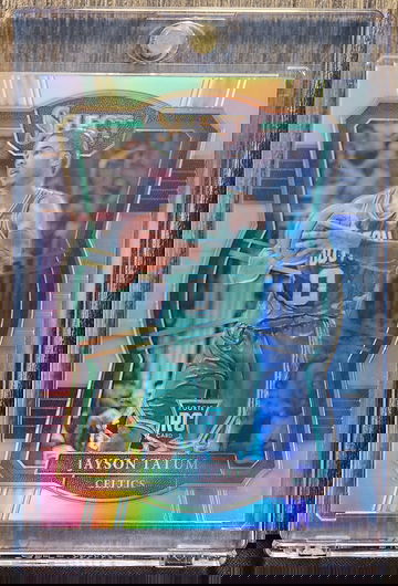 Jayson Tatum 2017 Select RC Premier Level #166 Silver Prizm