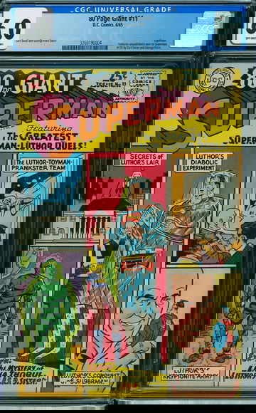 EIGHTY PAGE GIANT #11, CGC 6.0 FN