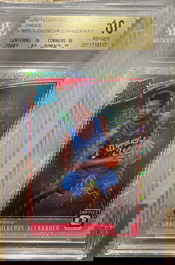 2018 Panini Optic Choice Shai Gilgeous Alexander 