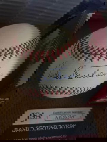 Don Sutton Signed Autographed Baseball. JSA Certified.